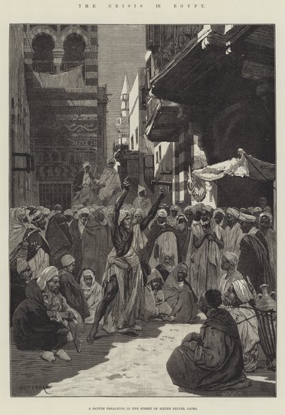 Die Krise in Ägypten von Charles Auguste Loye